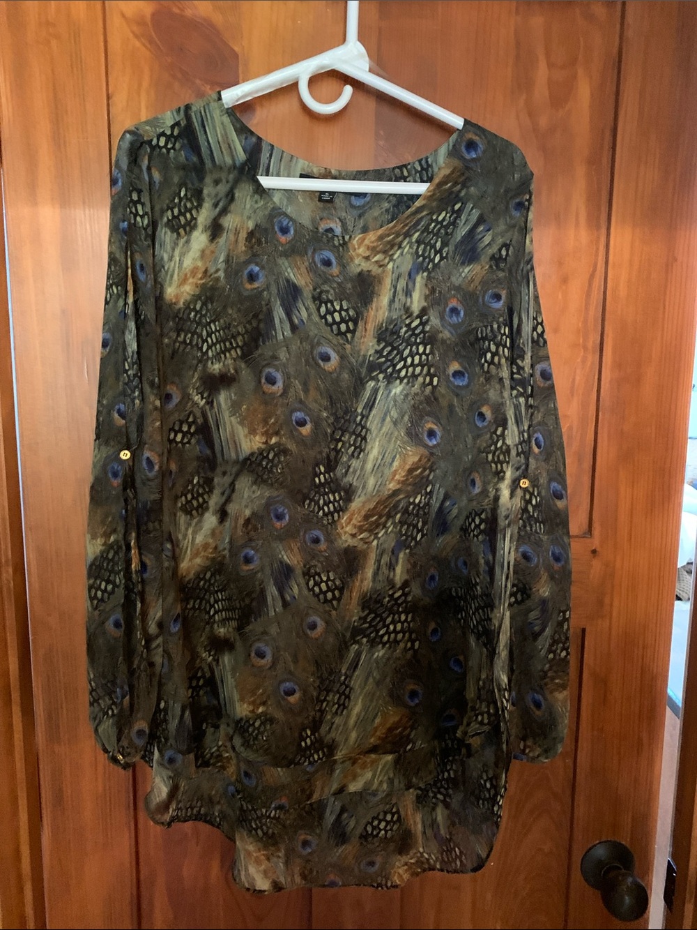 Woman Tunic Length Top, size XL